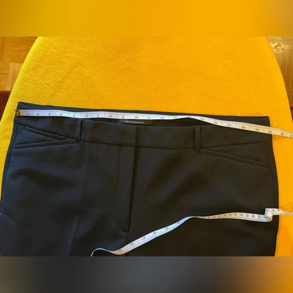 White House Black Market Ines Professional Bootcut Pants/ Trousers. Black 18 NWT - Picture 10 of 16